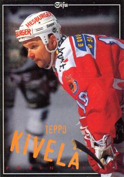 1996-97 Leaf Sisu SM-Liiga (Finnish) #155 Teppo Kivelä Front
