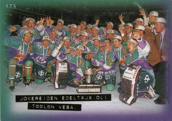 1996-97 Leaf Sisu SM-Liiga (Finnish) #173 Otakar Janecky Back