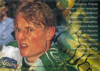 1996-97 Leaf Sisu SM-Liiga (Finnish) - Rookie Energy #2 Mikko Eloranta Back
