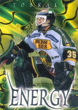 1996-97 Leaf Sisu SM-Liiga (Finnish) - Rookie Energy #8 Vesa Toskala Front