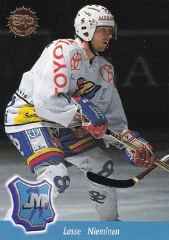 1994-95 Leaf Sisu SM-Liiga (Finnish) #57 Lasse Nieminen Front