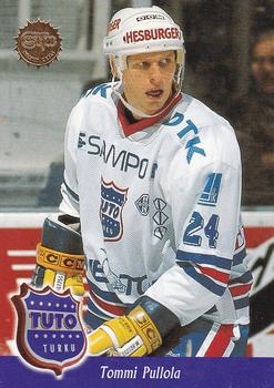1994-95 Leaf Sisu SM-Liiga (Finnish) #224 Tommi Pullola Front