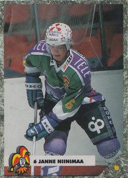 1993-94 Leaf Sisu SM-Liiga (Finnish) #6 Janne Niinimaa Front