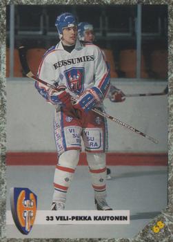 1993-94 Leaf Sisu SM-Liiga (Finnish) #68 Veli-Pekka Kautonen Front