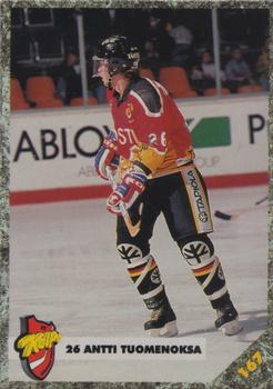 1993-94 Leaf Sisu SM-Liiga (Finnish) #167 Antti Tuomenoksa Front