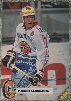 1993-94 Leaf Sisu SM-Liiga (Finnish) #239 Janne Laukkanen Front