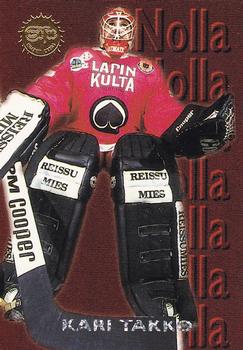 1994-95 Leaf Sisu SM-Liiga (Finnish) - Nollakortit #2 Kari Takko Front