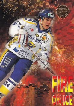1994-95 Leaf Sisu SM-Liiga (Finnish) - Fire on Ice #16 Tero Lehterä Front