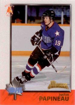 1998 Bowman CHL #31 Justin Papineau Front