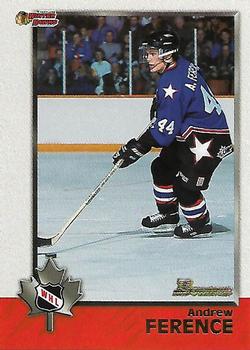 1998 Bowman CHL #48 Andrew Ference Front