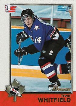 1998 Bowman CHL #50 Trent Whitfield Front