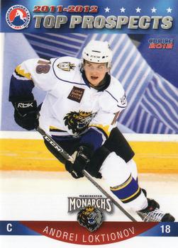 2011-12 Choice AHL Top Prospects #22 Andrei Loktionov Front