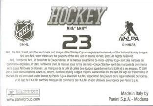 2013-14 Panini Stickers #23 Stanley Cup Finals/Action Puzzle Back