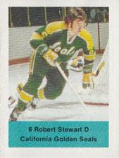 1974-75 NHL Action Stamps #NNO Robert Stewart Front