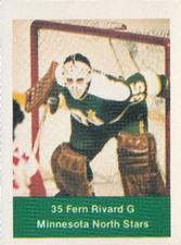 1974-75 NHL Action Stamps #NNO Fern Rivard Front