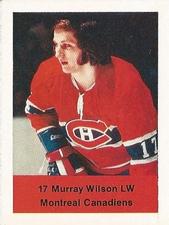 1974-75 NHL Action Stamps #NNO Murray Wilson Front