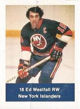 1974-75 NHL Action Stamps #NNO Ed Westfall Front