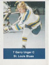 1974-75 NHL Action Stamps #NNO Garry Unger Front