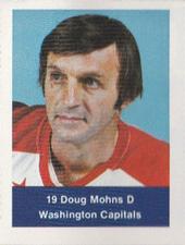 1974-75 NHL Action Stamps #NNO Doug Mohns Front