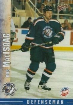 2000-01 Multi-Ad Charlotte Checkers (ECHL) #22 Bob MacIsaac Front