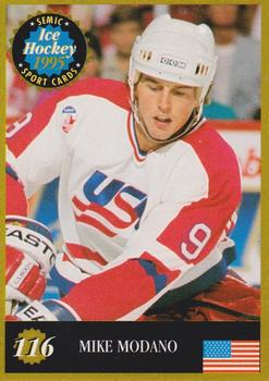 1995 Semic Ice Hockey (Finnish) #116 Mike Modano Front