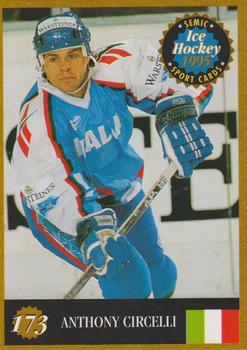1995 Semic Ice Hockey (Finnish) #173 Anthony Circelli Front