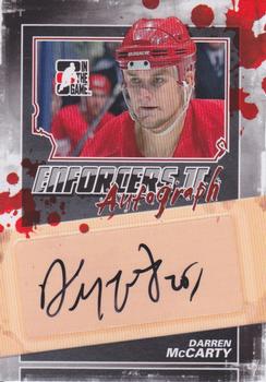 2013-14 In The Game Enforcers - Autographs #A-DM Darren McCarty Front