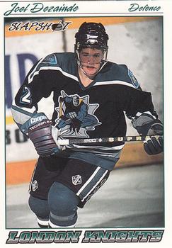 1995-96 Slapshot OHL #158 Joel Dezainde Front