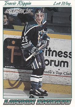 1995-96 Slapshot OHL #173 Travis Riggin Front
