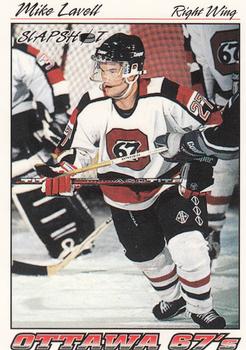 1995-96 Slapshot OHL #274 Mike Lavell Front