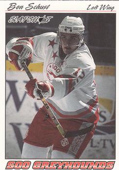1995-96 Slapshot OHL #364 Ben Schust Front