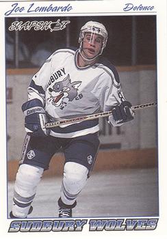 1995-96 Slapshot OHL #389 Joe Lombardo Front