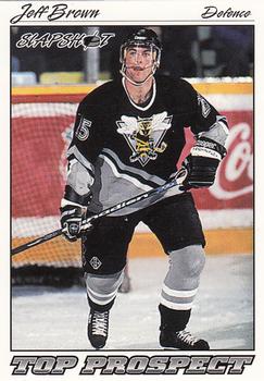 1995-96 Slapshot OHL #439 Jeff Brown Front