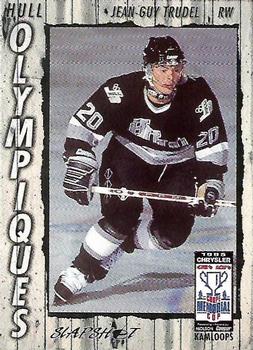 1995-96 Slapshot Memorial Cup #64 Jean-Guy Trudel Front