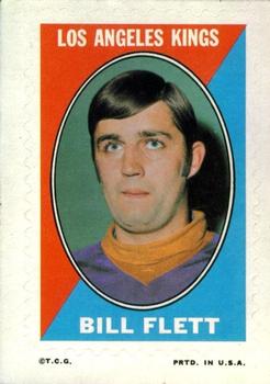 1970-71 Topps - Sticker Stamps #NNO Bill Flett Front