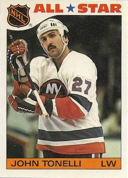 1985-86 Topps - Stickers #7 John Tonelli Front