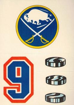 1985-86 Topps - Stickers #14 Buffalo Sabres Front