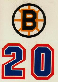 1985-86 Topps - Stickers #31 Boston Bruins Front