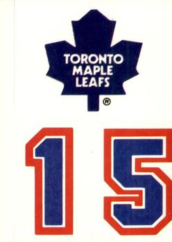 1987-88 Topps - Stickers #13 Toronto Maple Leafs Front
