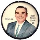 1961-62 Shirriff Coins #40 Rudy Pilous Front