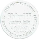 1961-62 Shirriff Coins #70 Alex Delvecchio Back