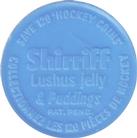 1961-62 Shirriff Coins #94 Albert Langlois Back
