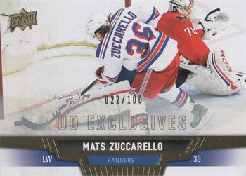 2013-14 Upper Deck - UD Exclusives #25 Mats Zuccarello Front