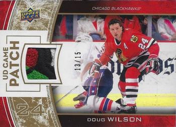 2013-14 Upper Deck - UD Game Jersey Patches #GJ-DW Doug Wilson Front
