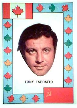 1972-73 O-Pee-Chee - Team Canada #NNO Tony Esposito Front