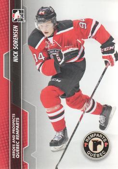 2013-14 In The Game Heroes and Prospects #83 Nick Sorensen Front