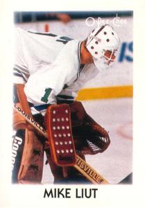 1987-88 O-Pee-Chee Minis #24 Mike Liut Front