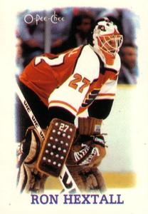1988-89 O-Pee-Chee Minis #14 Ron Hextall Front