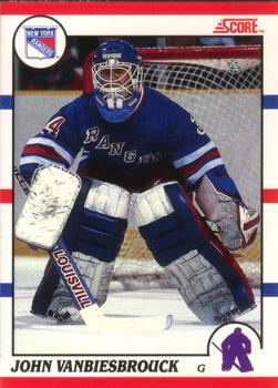 1990-91 Score Canadian #175 John Vanbiesbrouck Front