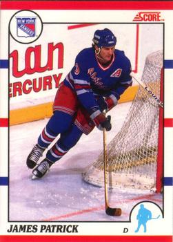1990-91 Score Canadian #194 James Patrick Front
